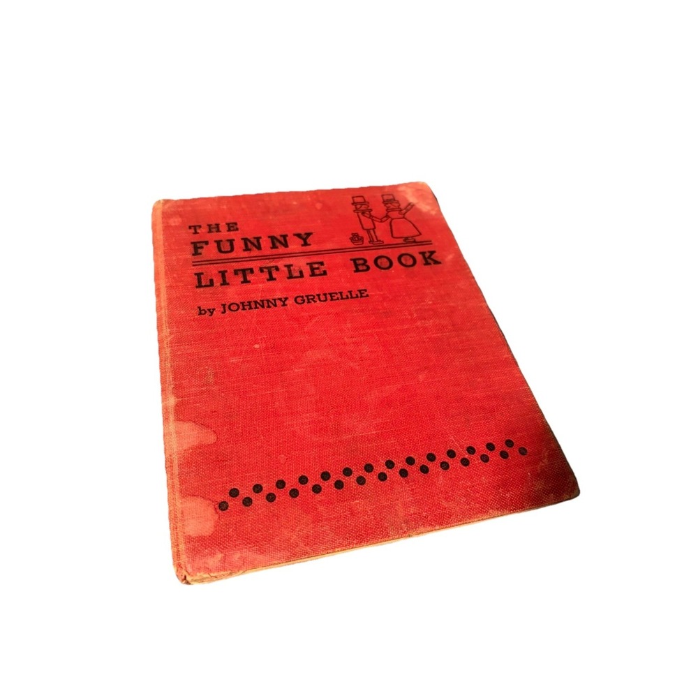 1917 The Funny Little Book By Johnny‎ Gruelle Hardcover First Edition